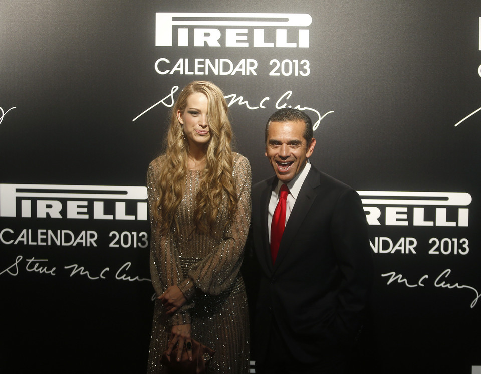 Antonio Villaraigosa, Petra Nemcova / Agencja Forum