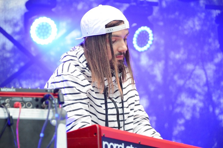 Miro Kępiński na koncercie Męskie Granie 2018. Warszawa 2018.08.20