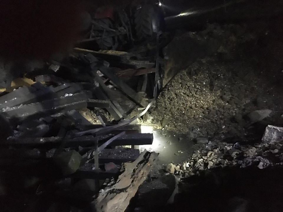 Zdjęcia z miejsca eksplozji w Przewodowie