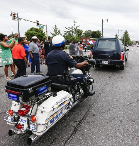 Pożegnanie 'Króla bluesa' w Memphis