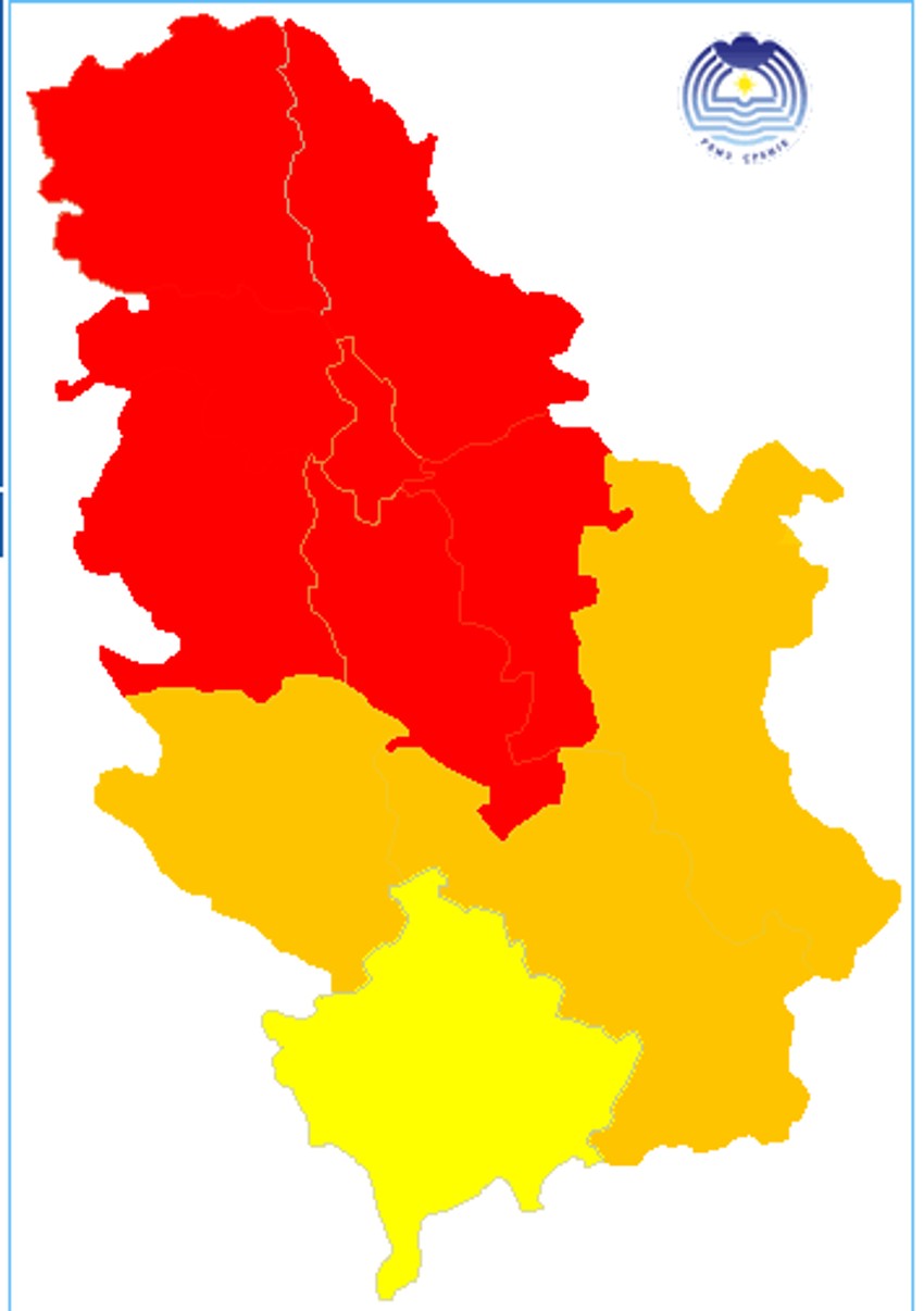 Meteoalarm u Srbiji