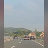 Vožnja u zaustavnoj traci kod Požege