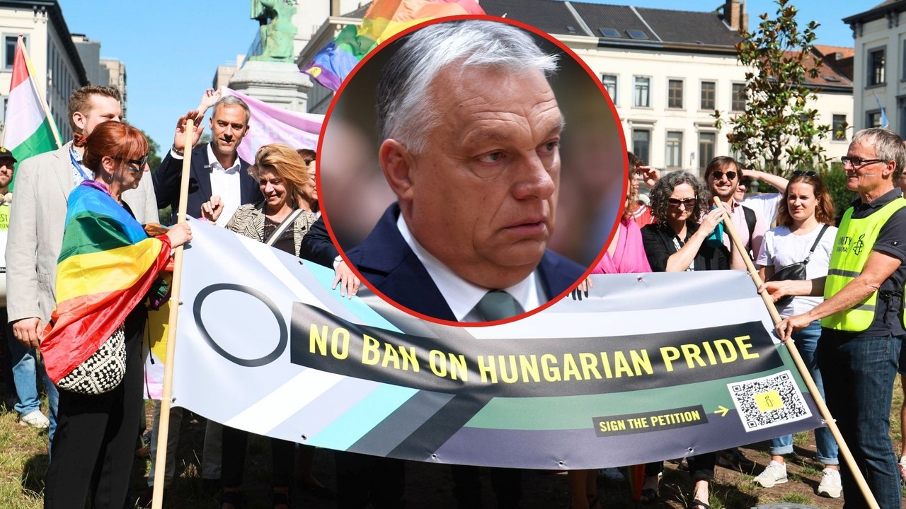 Viktor Orban idzie na wielkie zwarcie w centrum Budapesztu. 
