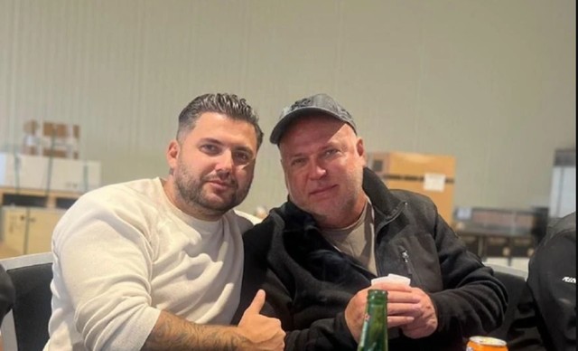 Mustafa Durdžić sa sinom Asminom