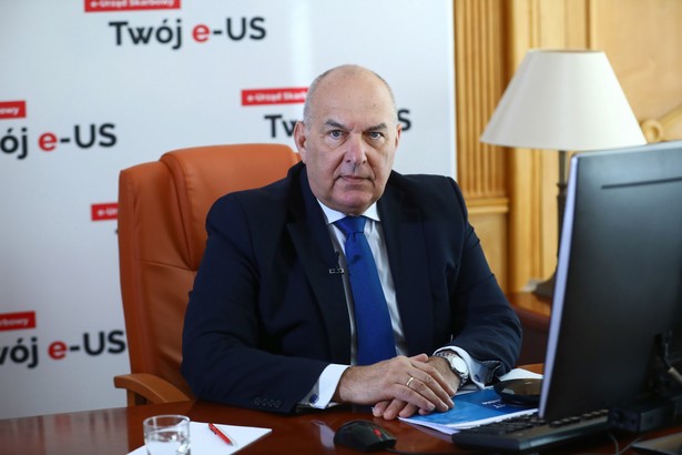 Minister finansów Tadeusz Kościński