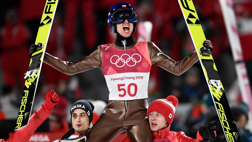 Kamil Stoch mistrzem olimpijskim w Pjongczang