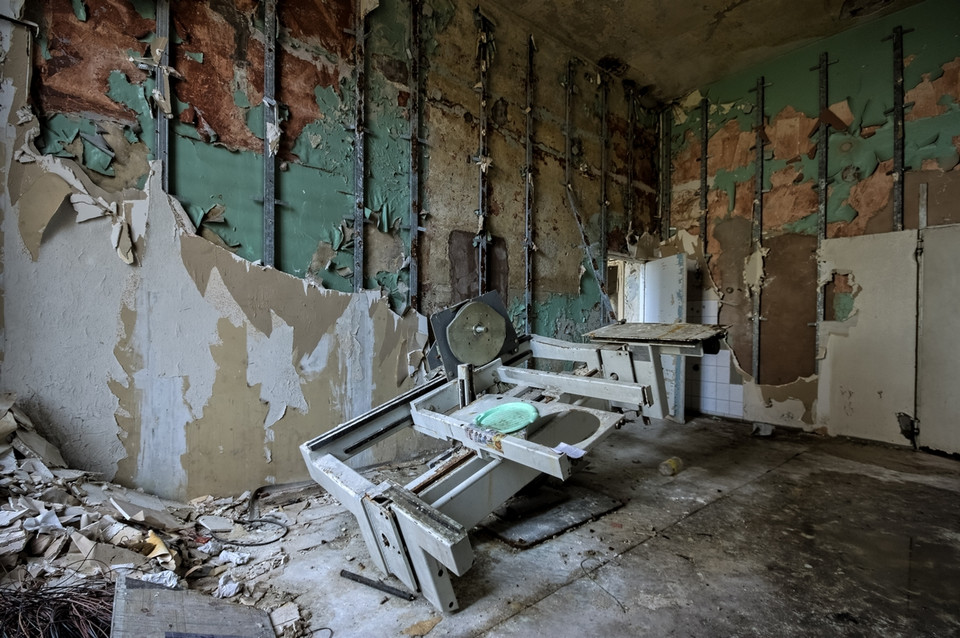 Opuszczony szpital w Raciborzu