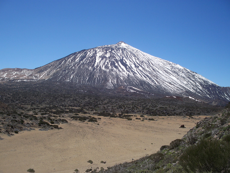 10. Mount Teide — Ziemia. Wysokość: 7,5 km.