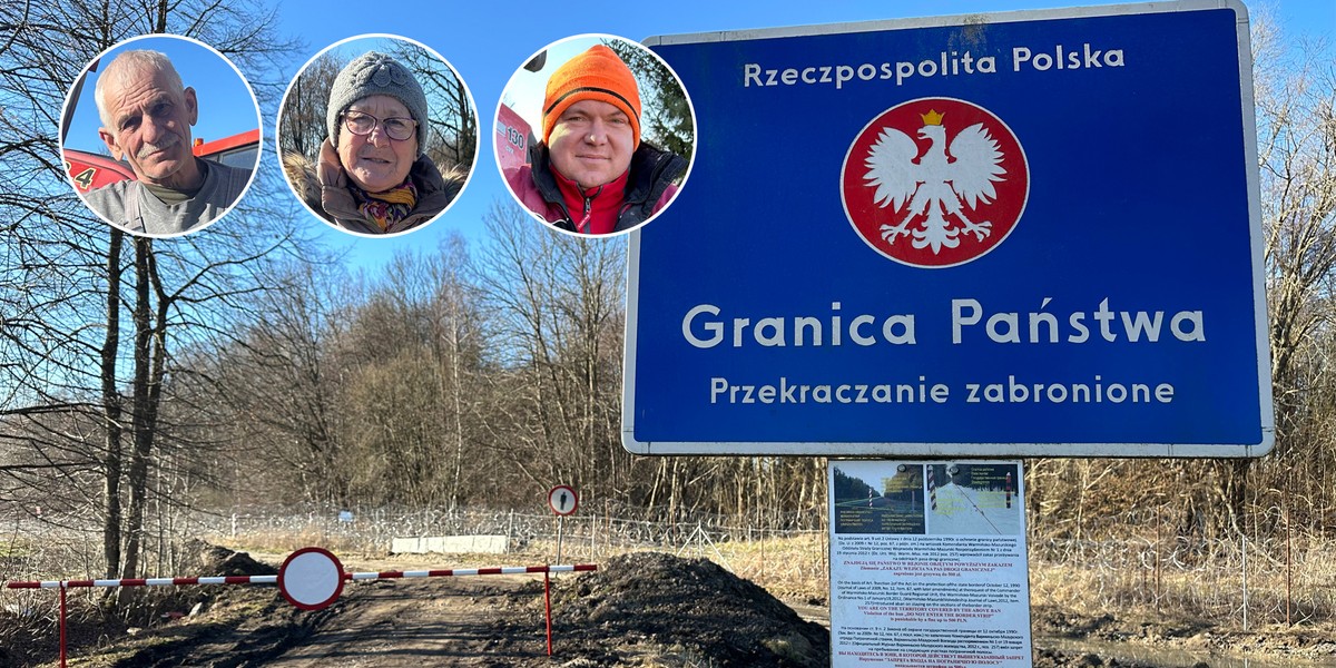 Mieszkańcy wsi położonej na granicy polsko-rosyjskiej śpią spokojnie.