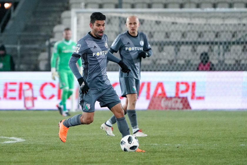 Pilka nozna. Ekstraklasa. Cracovia Krakow - Legia Warszawa. 24.02.2018