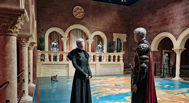 The Game of Thrones Studio Tour has costumes, set pieces, and props from the show. Eibhlis Gale-Coleman