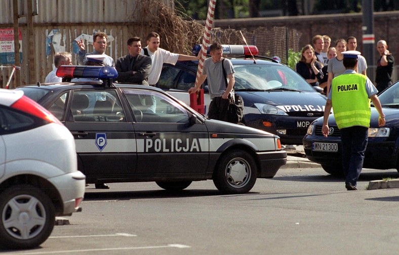 Interwencja policji po strzelaninie w Klifie