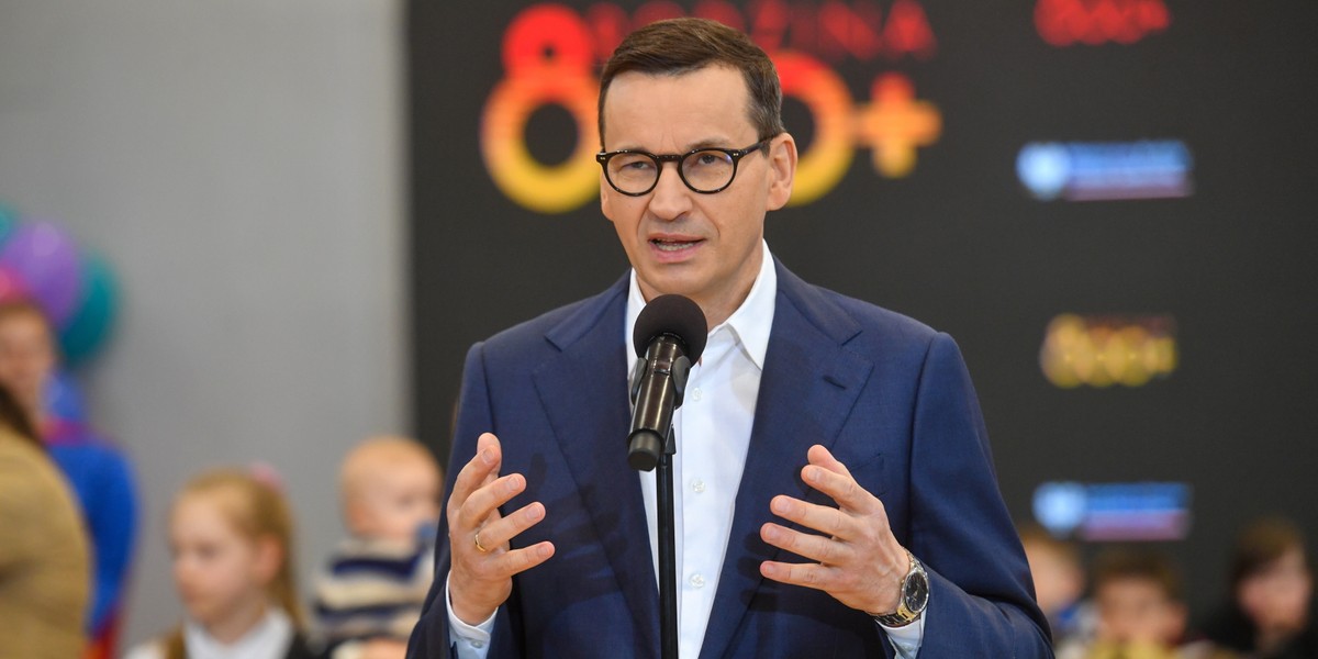 Premier Mateusz Morawiecki