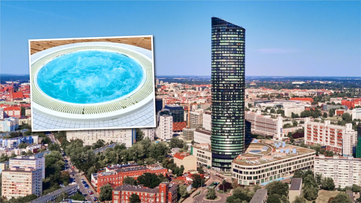 Ciało 36-letniej kobiety znalezione w jacuzzi w apartamencie wrocławskiego Sky Tower