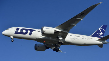 Dreamliner LOT-u został trafiony przez piorun