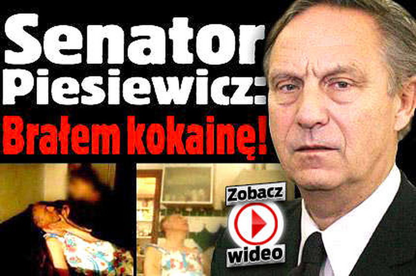 Senator: Padłem ofiarą szantazu!