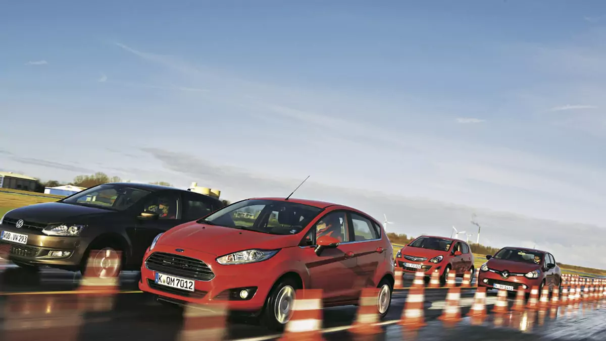 Ford Fiesta kontra Opel Corsa, Renault Clio i Volkswagen Polo: pojedynek w klasie B