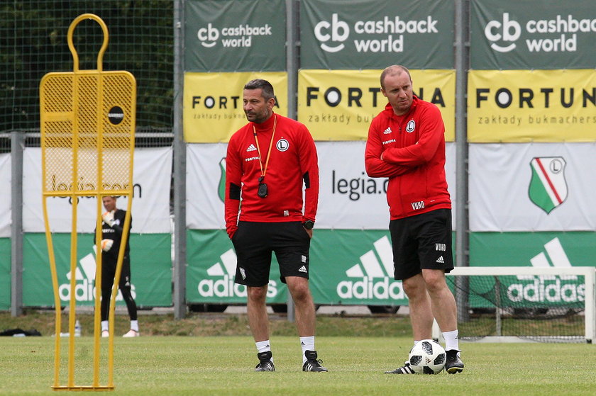 Pilka nozna. Ekstraklasa. Legia Warszawa. Trening. 13.06.2018