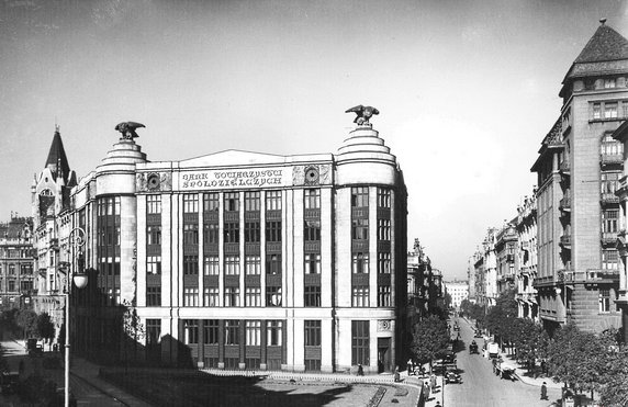 Budynek w roku 1929.