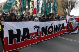 200 osób na Marszu Pamięci Żołnierzy Wyklętych w Hajnówce