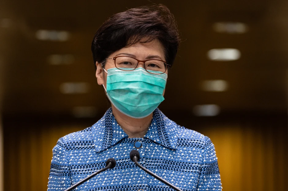 Liderka Hong Konga Keri Lam 