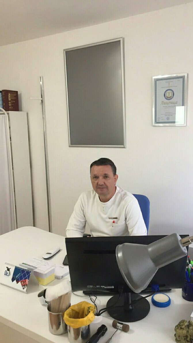Dr Dragan Miljković, specijalista opšte medicine