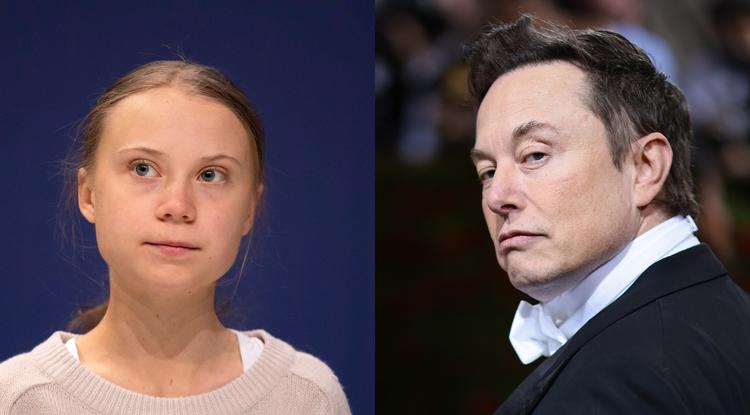 Greta Thunberg és Elon Musk