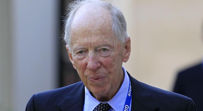 Jacob Rothschild dies at 87 [The Times of Israel]