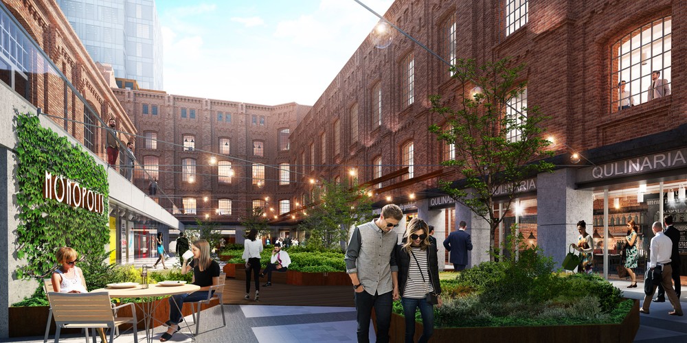 W Monopolis powstanie 23 400 mkw. najwyższej klasy biur. Zostaną stworzone w głównym gmachu dawnej rozlewni wódki i dwóch nowych budynkach. W postindustrialnych przestrzeniach historycznego budynku M1 powstanie 7 000 mkw. nowoczesnych biur. W dwóch nowych gmachach M2 i M3 – odpowiednio 8 050 i 8 350 mkw. W sumie niemal 2 500 miejsc pracy o najwyższym standardzie. Jak informuje deweloper, obiekty oferują elastyczną w aranżacji i dobrze doświetloną przestrzeń typu „open-space”.