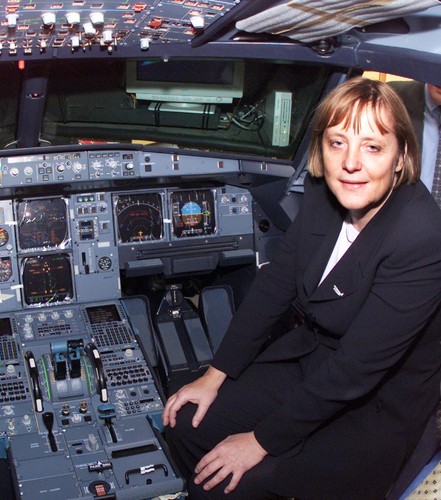 Angela Merkel - 'Pupilka Kohla'