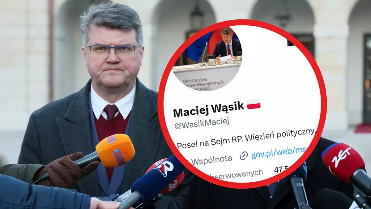 Maciej Wąsik więzień polityczny