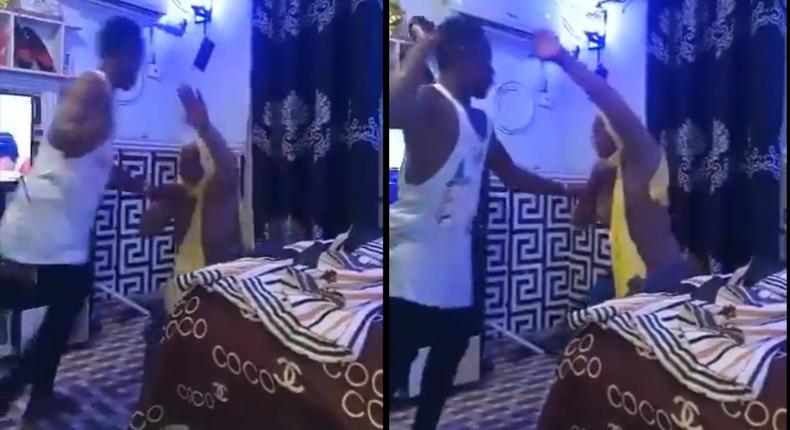 Video of man brutally assaulting woman believed to be his wife angers Ghanaians