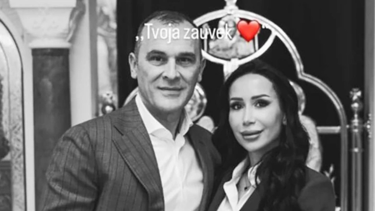 Aleksandar Nešović Baja sa suprugom