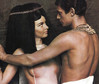 Barbara Brylska i Jerzy Zelnik w filmie "Faraon" (1965)