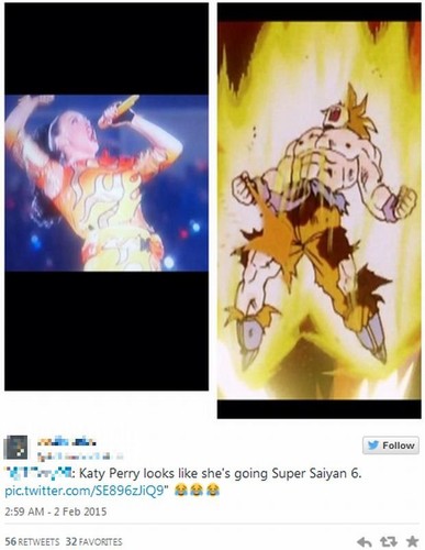 Katy Perry królową memów po Super Bowl 2015
