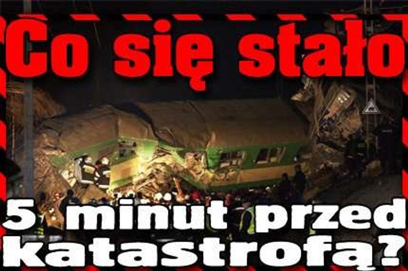 Co się stało 5 minut przed katastrofą?