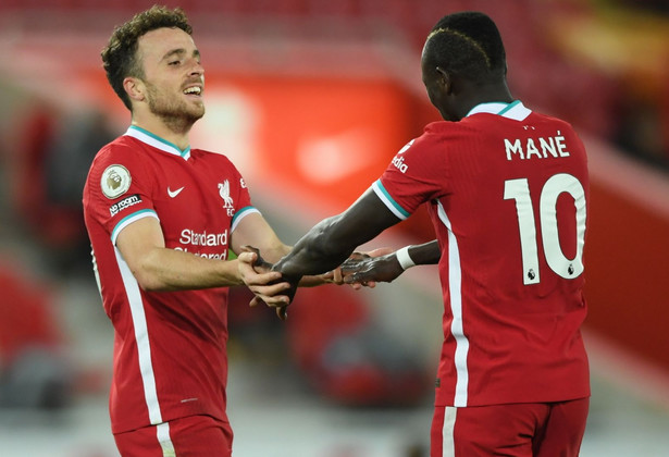 Diogo Jota i Sadio Mane