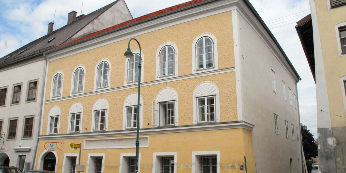 Dom, w którym urodził się Hitler