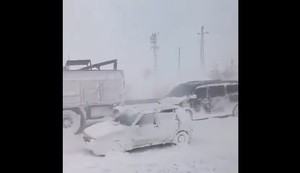 Sneg u Turskoj, ilustracija