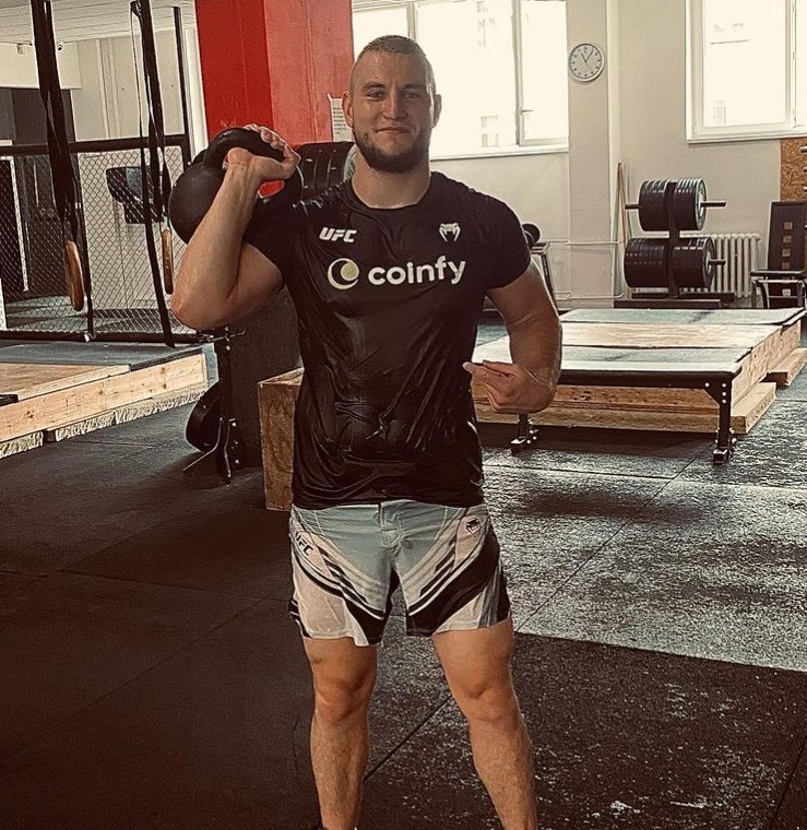 MMA zápasník Zdeněk Polívka.