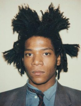 Jean-Michel Basquiat w 1982  r. - fot. Andy Warhol