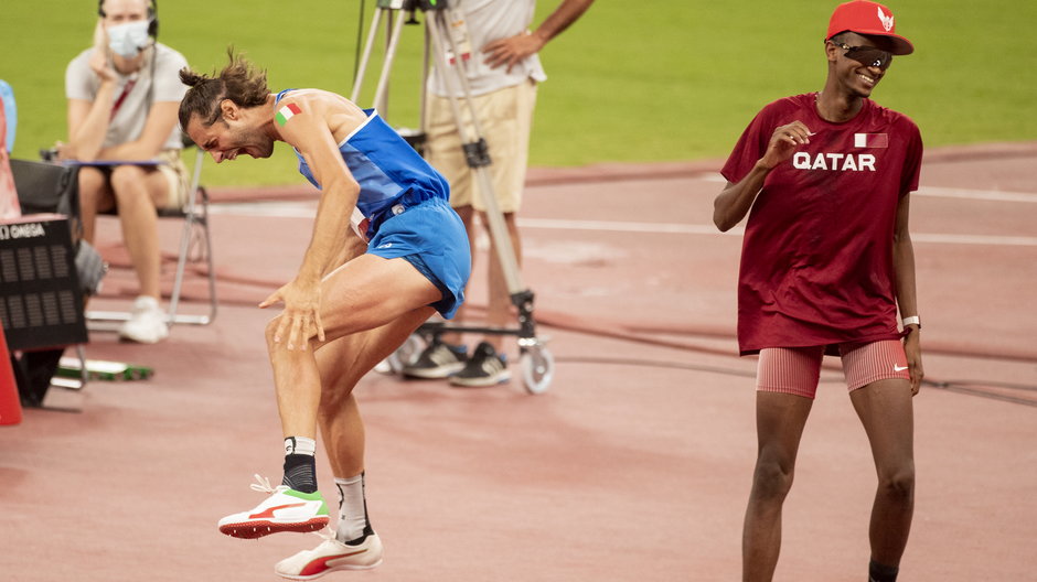 Gianmarco Tamberi i Mutaz Essa Barshim