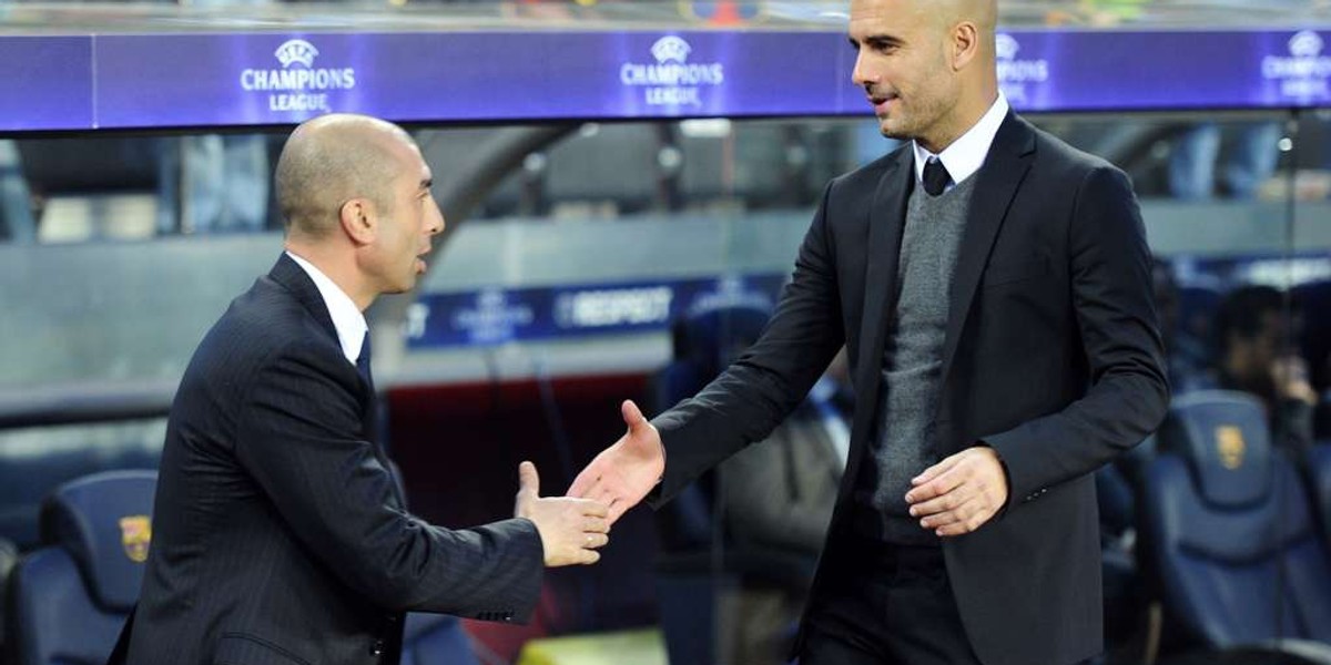 Roberto Di Matteo i  Josep Guardiola 