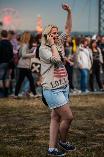 Publiczność na festiwalu Heineken Open'er (fot. Monika Stolarska / Onet)