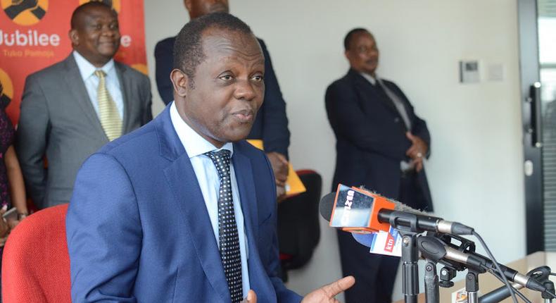 Jubilee Party Secretary General Raphael Tuju