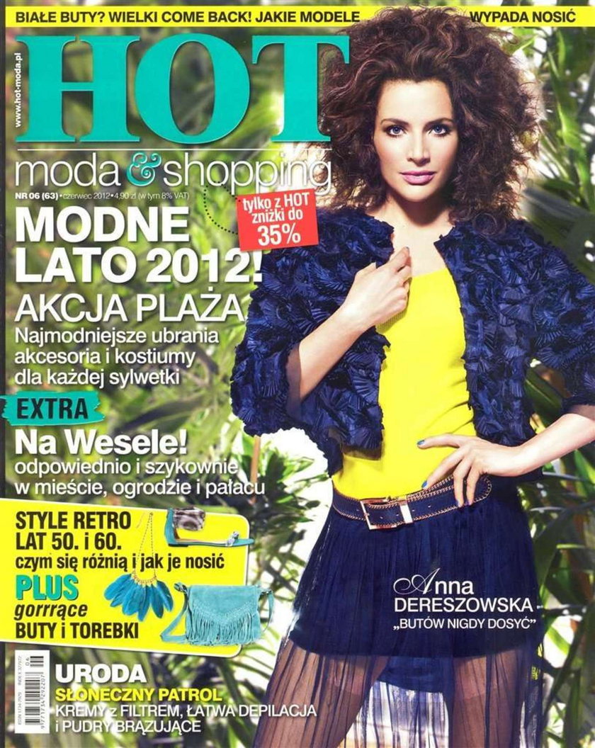 Anna Dereszowska Hot Moda Shopping 2012