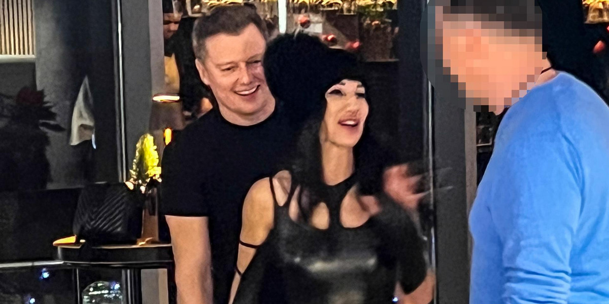 Justyna Steczkowska i Rafał Brzozowski spotkali się w hotelowym barze.