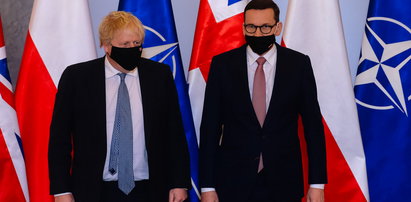 Spotkanie Morawieckiego z Johnsonem. „Kiedy Polska jest zagrożona, Wielka Brytania zawsze jest gotowa pomóc”
