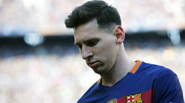 Messi sérülést okozott egy drukkernek/Fotó: AFP