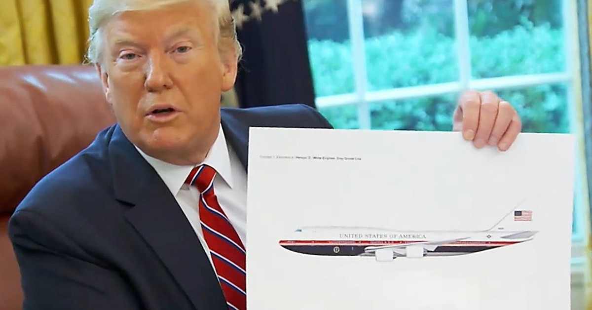 Trump is no longer waiting for the fresh  Air Force One. He&#39;ll fly a utilized  one!